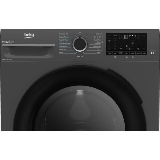 Beko / Washer Dryer - Anthracite - Close up shot