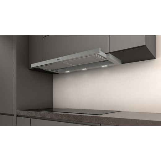 NEFF 90 cm Telescopic Cooker Hood - Silver