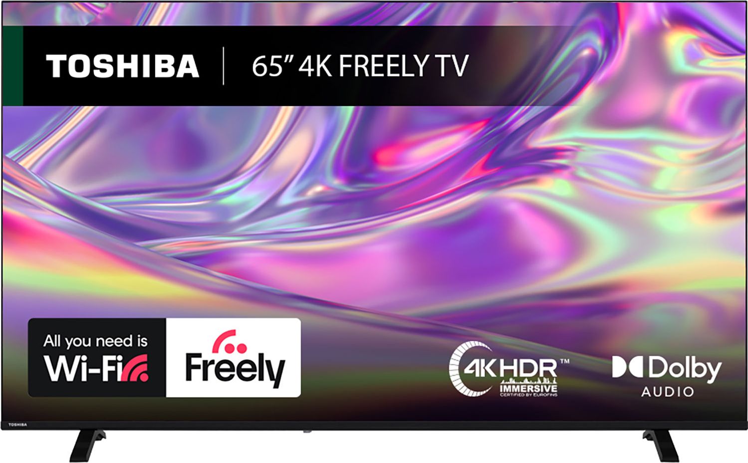 Toshiba 65" 4K Ultra HD Smart TV - Black - 65UV1563DB