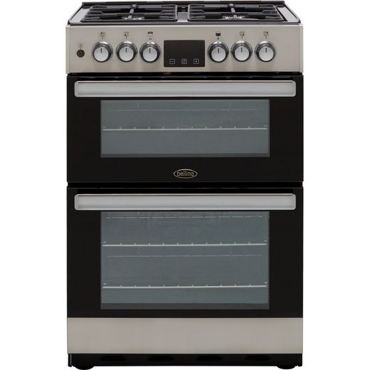 Cookcentre 60DF Belling Dual Fuel Cooker Stainless Steel