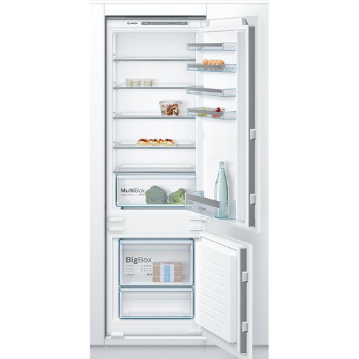 Bosch Serie 4 KIV87VSF0G Built In Fridge Freezer - White