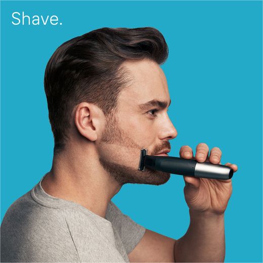 Braun Series XT Beard Trimmer Black / Grey - Annotation - Shave shot