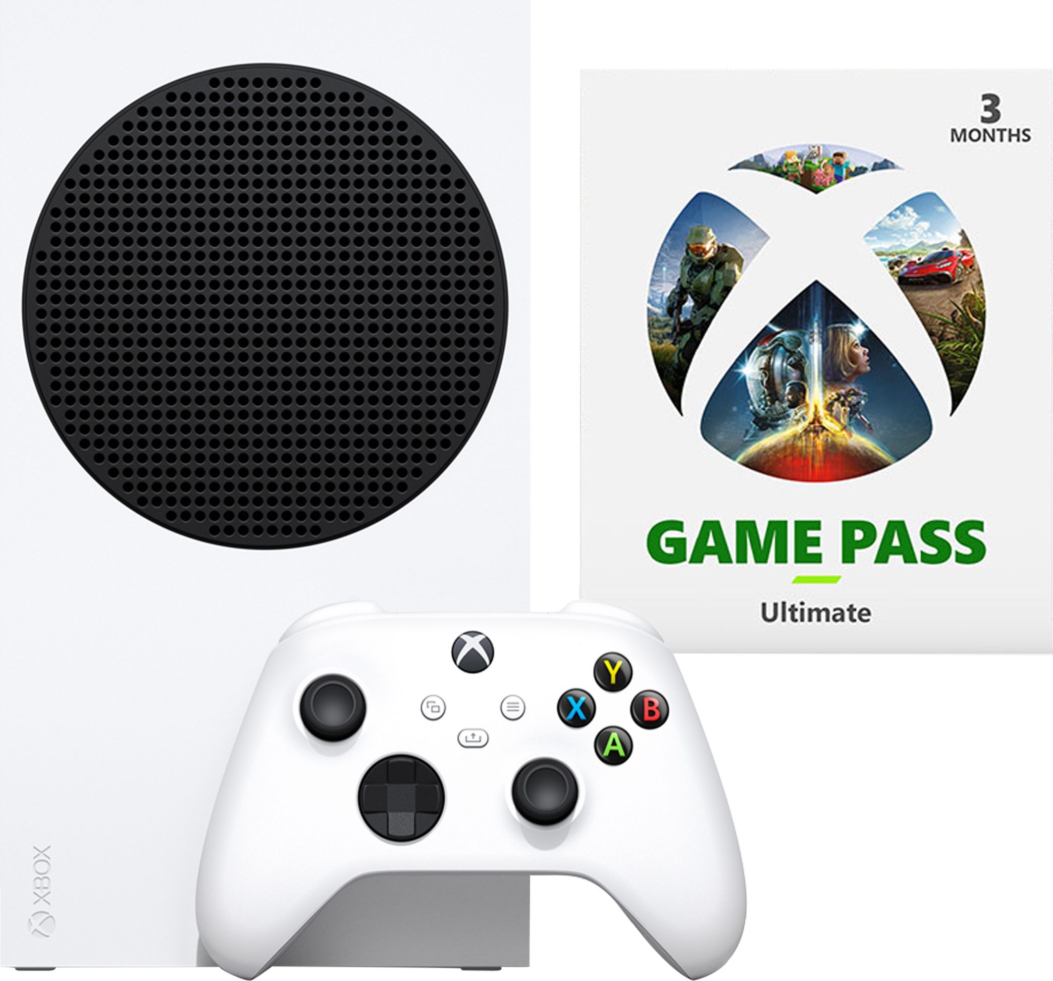 Xbox Series S Starter Bundle including 3 Months of Game Pass Ultimate 