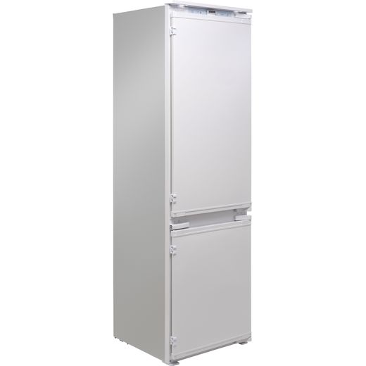 Beko HarvestFresh™ BCFD4V73 178cm High 70/30 Integrated Frost Free Fridge Freezer with Sliding Door Fixing Kit - White - Right perpsective shot