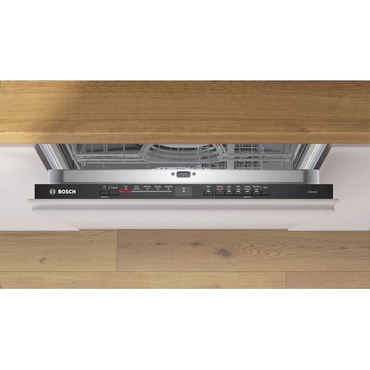 Bosch Integrated Standard Dishwasher - White - Control panel shot