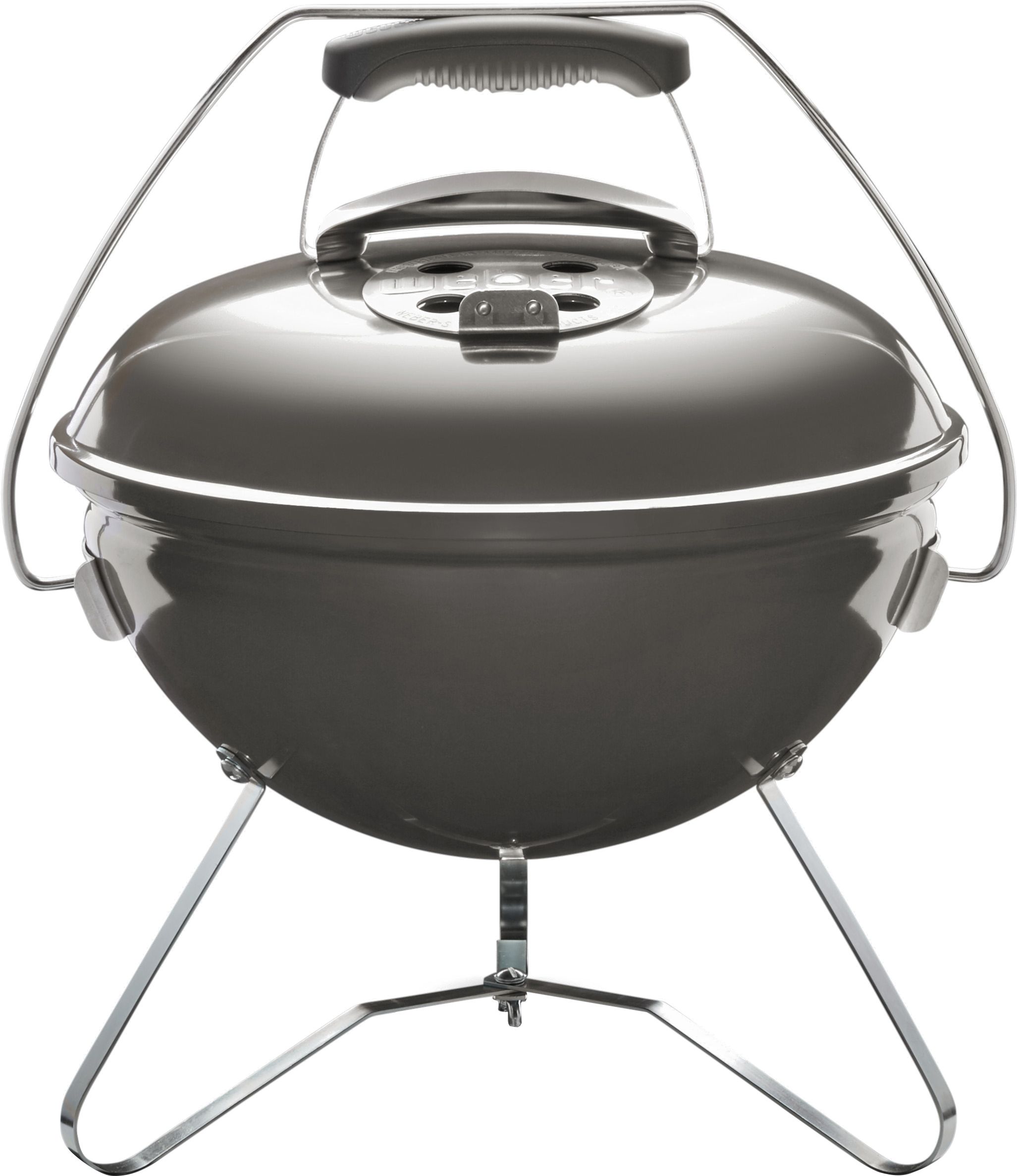 Weber Smokey Joe Premium Portable Charcoal Barbecue - 37cm Kettle - Grey