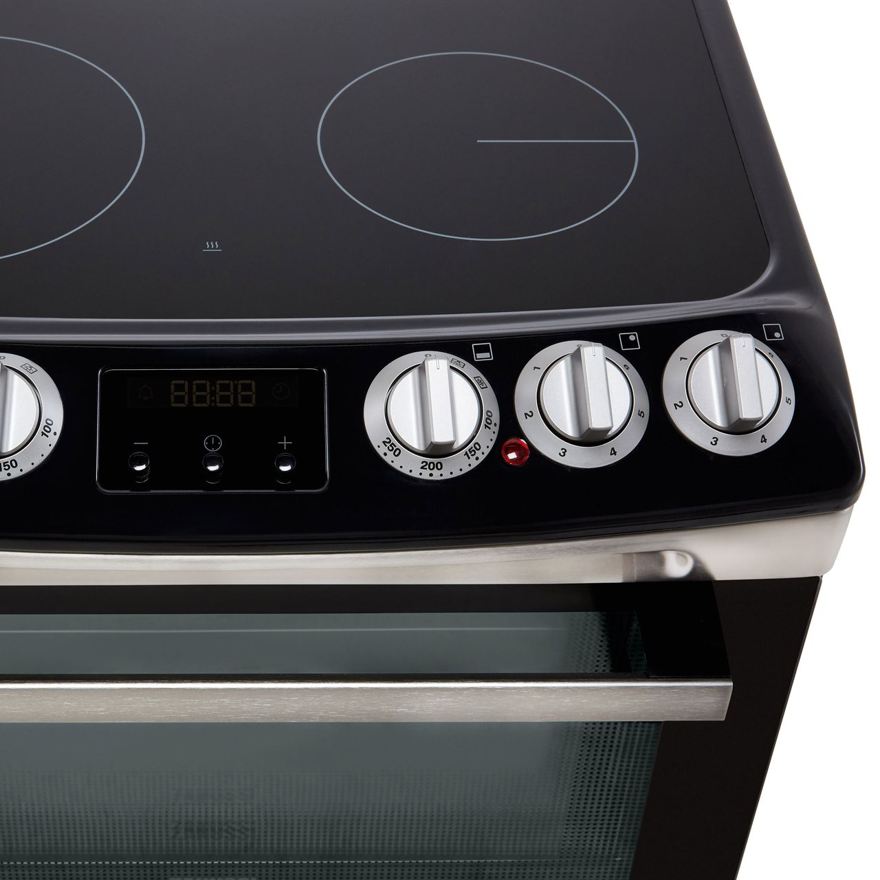 Zanussi ZCV46250XA Free Standing A/A Electric Cooker with Ceramic Hob