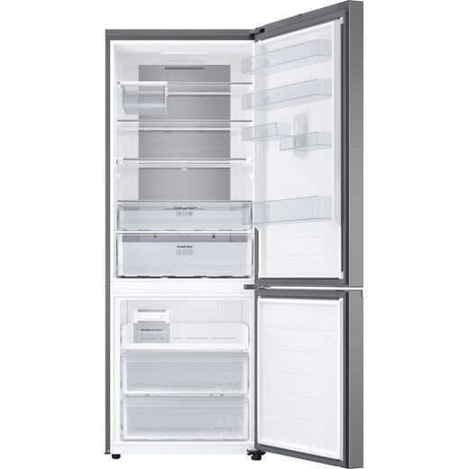 Samsung Total No Frost Fridge Freezer - Silver - Doors open