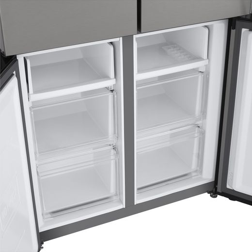 LG American Fridge Freezer - Silver - Freezer drawers