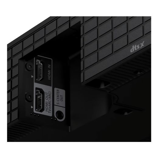 Sony Bravia Theatre Bar 8 HTA8000.CEK Bluetooth 11.0 Soundbar - Black - Rear ports