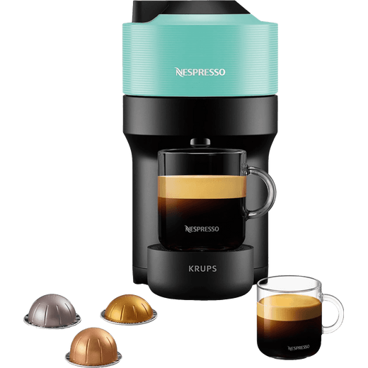 Nespresso by Krups Vertuo Pop XN920440 Pod Coffee Machine - Mint