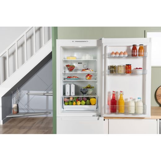 Bosch Series 2 50/50 Total No Frost Fridge Freezer - White - Fridge with door open shot