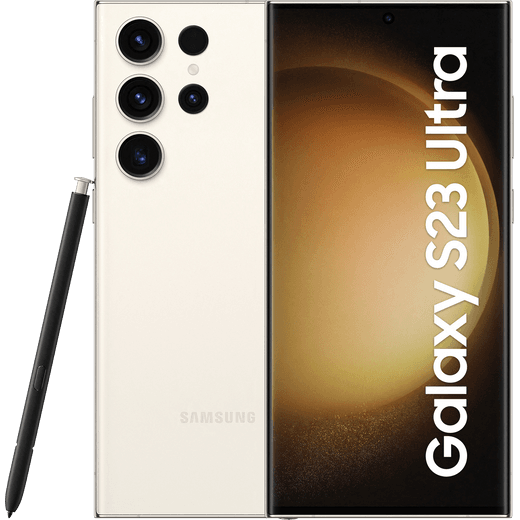 Samsung Galaxy S23 Ultra 256GB Smartphone in Cream
