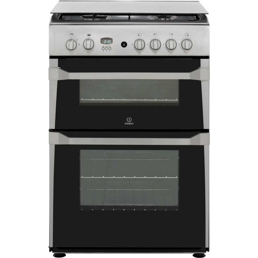 Indesit Advance ID60G2X Gas Cooker - Stainless Steel