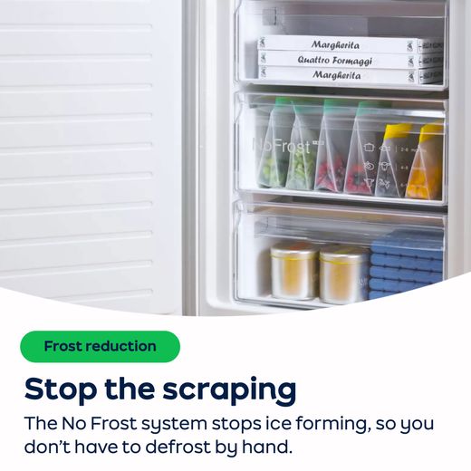 Bosch Series 6 American Fridge Freezer - Stainless Steel - AO Annotation - No-frost-system
