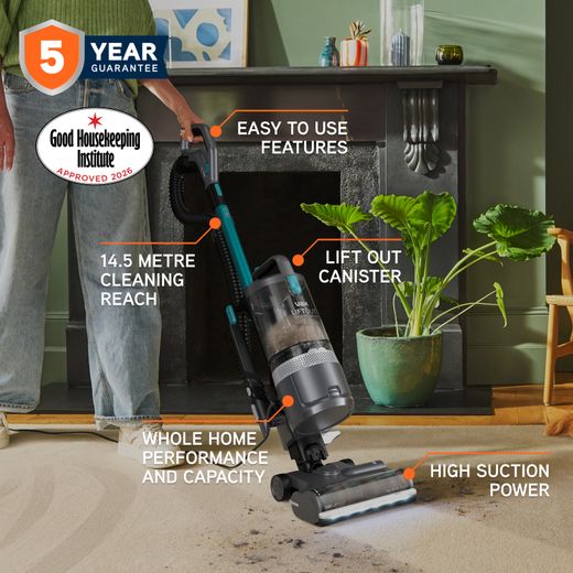 Vax LiftOut Reach Pet-Design CDUP-LORP Upright Vacuum Cleaner - Warranty and award
