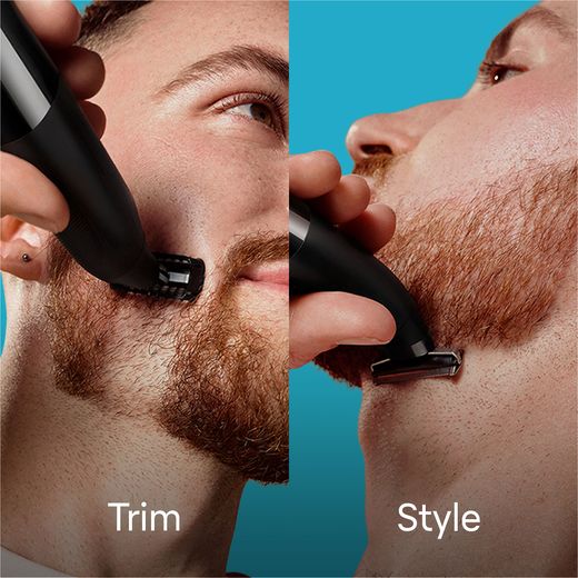 Braun Mens Shaver - Black - Annotation - Styling shot