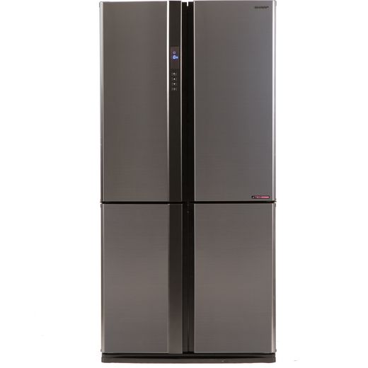 Sharp SJ-EX770F2-SL American Fridge Freezer - Silver - F Rated