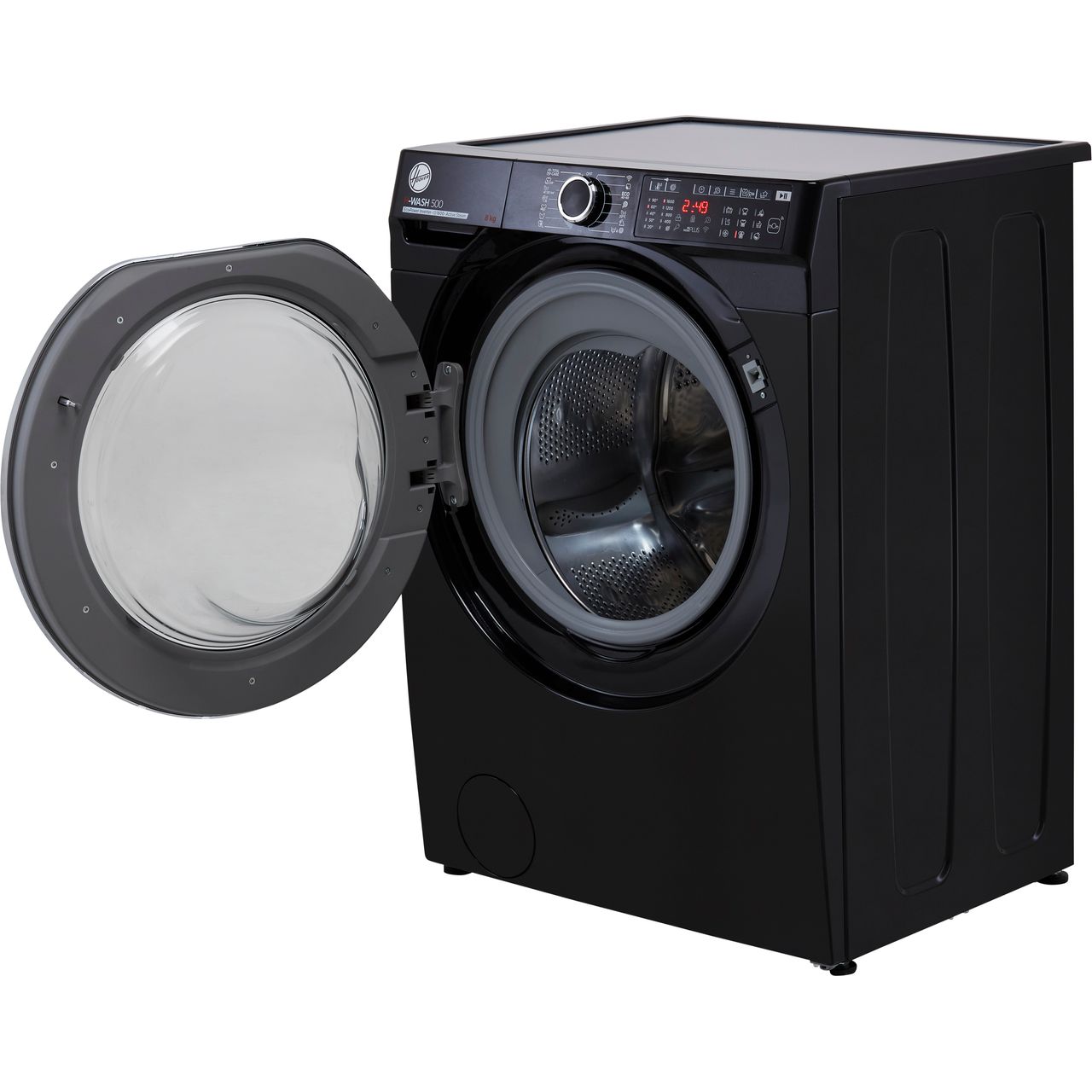 hoover h3w492dbbe 1_bk washing machine in black