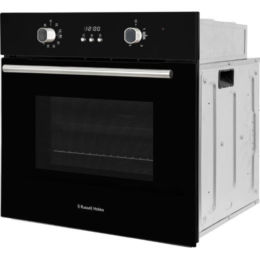 Russell Hobbs RHEO7005B/02 Built In Electric Single Oven - Black - Left perspective