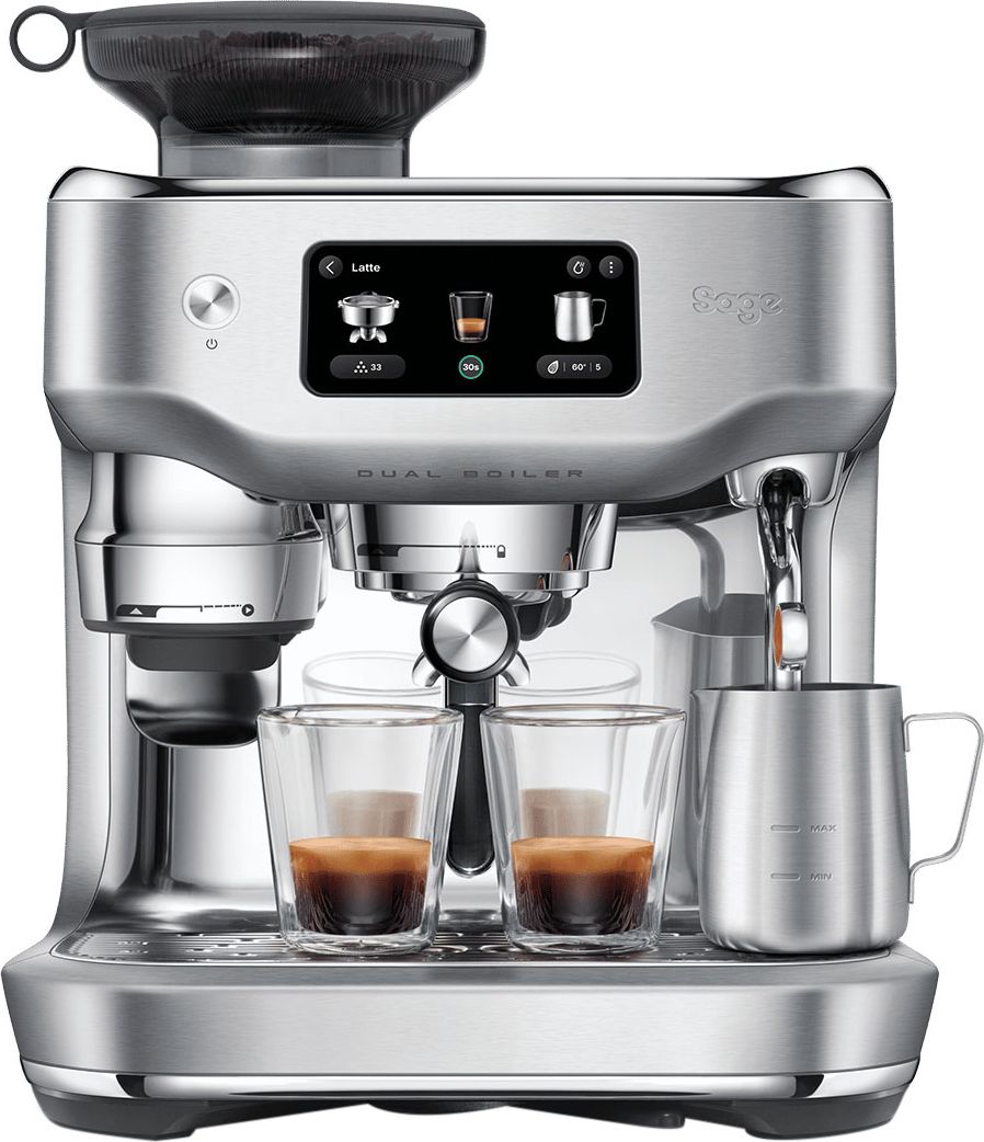Sage Oracle Dual Boiler Espresso Machine - SES995BSS4GUK1 - Brushed Stainless Steel