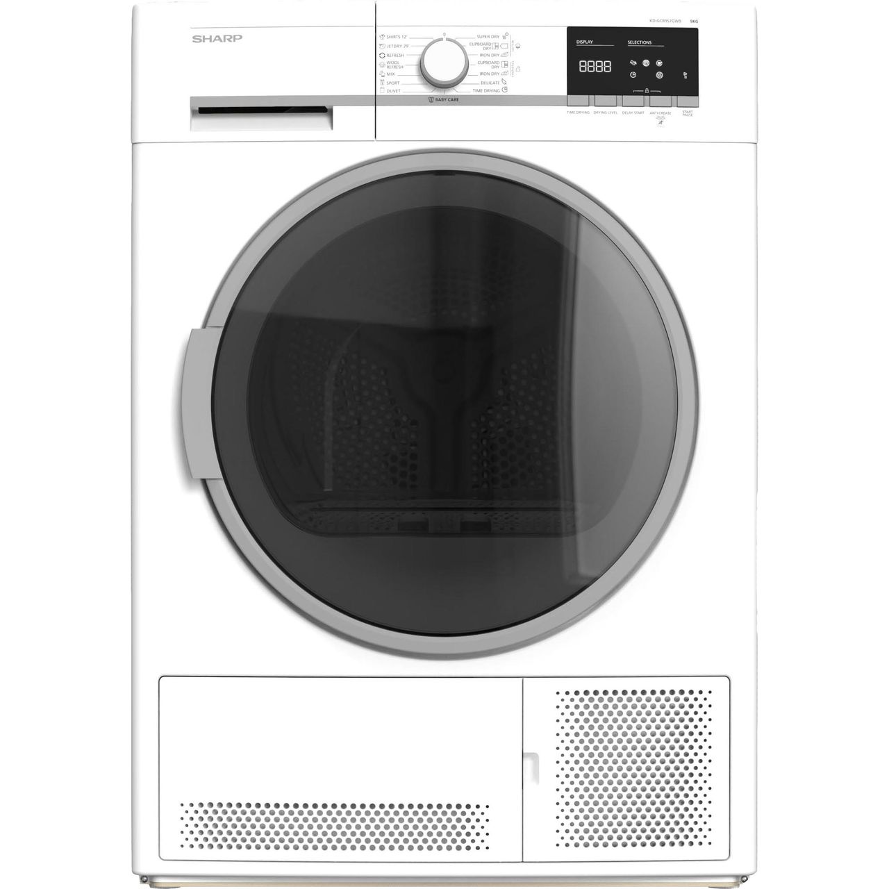 Sharp KD-GCB9S7GW9-EN 9Kg Condenser Tumble Dryer Review