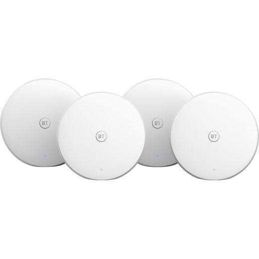 BT Mini Whole Home WiFi (4 Pack) for Mesh Network - AC1200Mbps