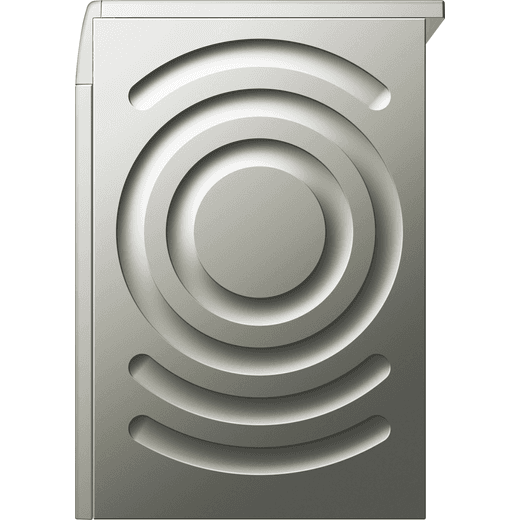 Siemens IQ-500 i-Dos™ WG46H2AXGB 9.0kg Washing Machine with 1600 rpm - Silver - Side shot