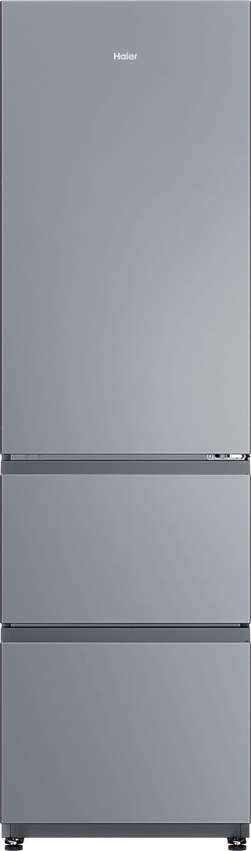 Haier Stainless Steel Fridge Freezer - 303L Total Capacity - 185cm Height - No Frost - E Rated