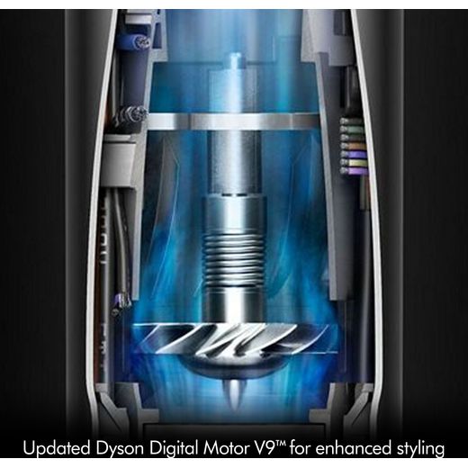 Dyson Airwrap™ Origin 112905-01 Hot Air Styler - Nickel / Copper - Annotation - Digital motor shot