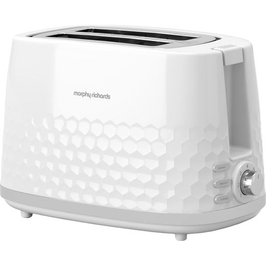 Morphy Richards Hive 220034 2 Slice Toaster - White