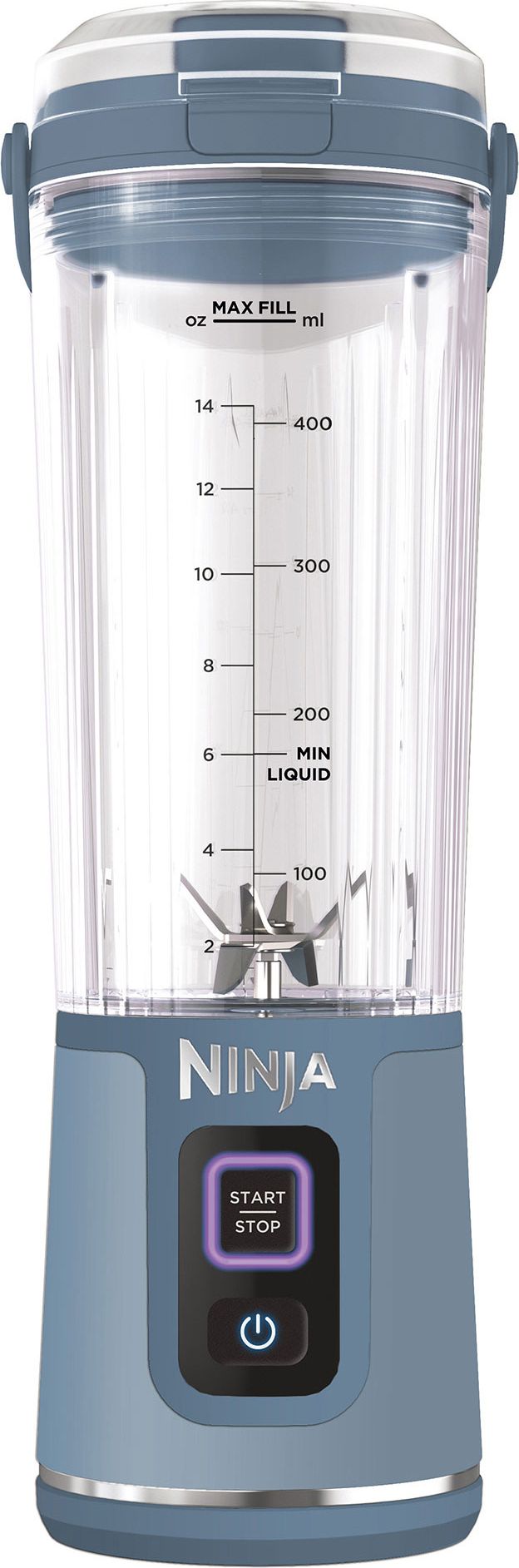 Image of Ninja Blast BC151UKNV Cordless Portable Blender - Denim Blue, Blue