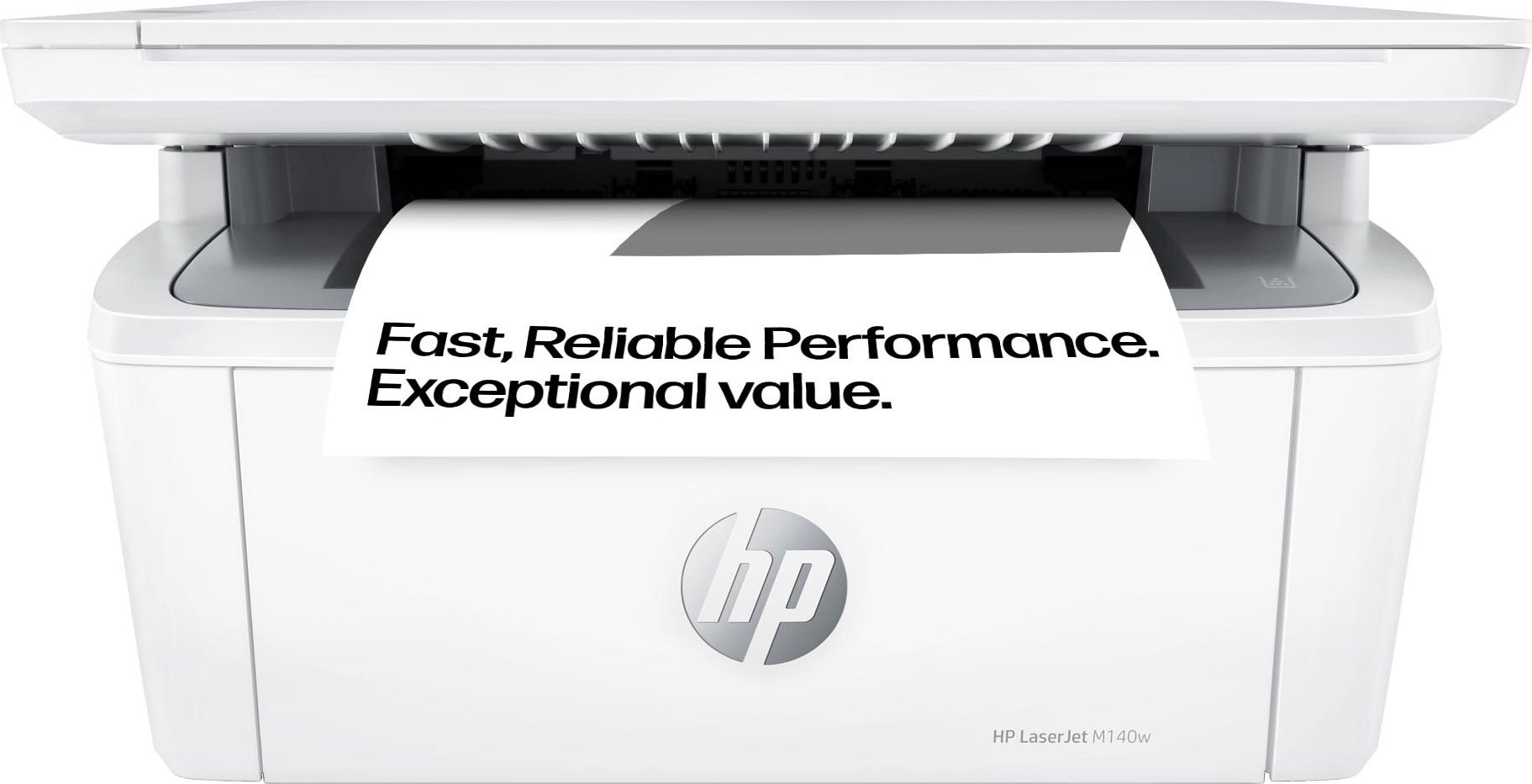 HP LaserJet MFP M140w Wireless Laser Printer - White, White