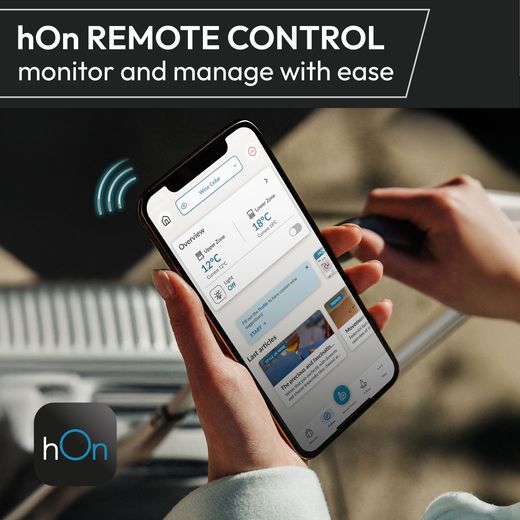 Hoover Wine Cooler - Black - Annotation - hon app shot