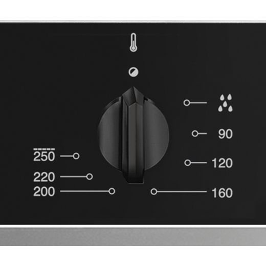 Smeg Cucina Electric Single Oven - Black - Control panel