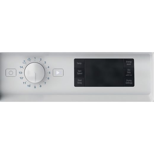 Hotpoint Integrated 7Kg / 5Kg Washer Dryer - White - Control panel