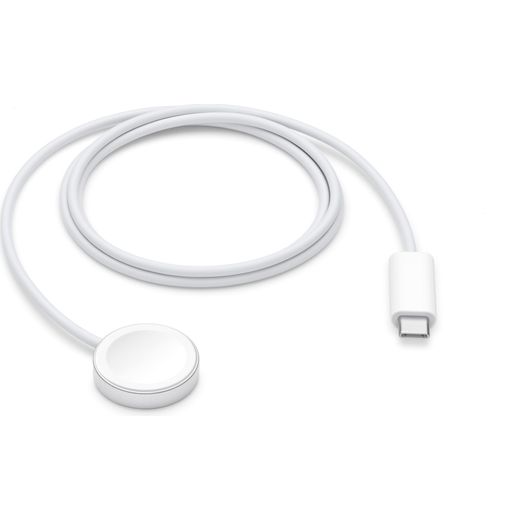Apple Magnetic Fast Charger to USB-C Cable For Apple Watch, - Black