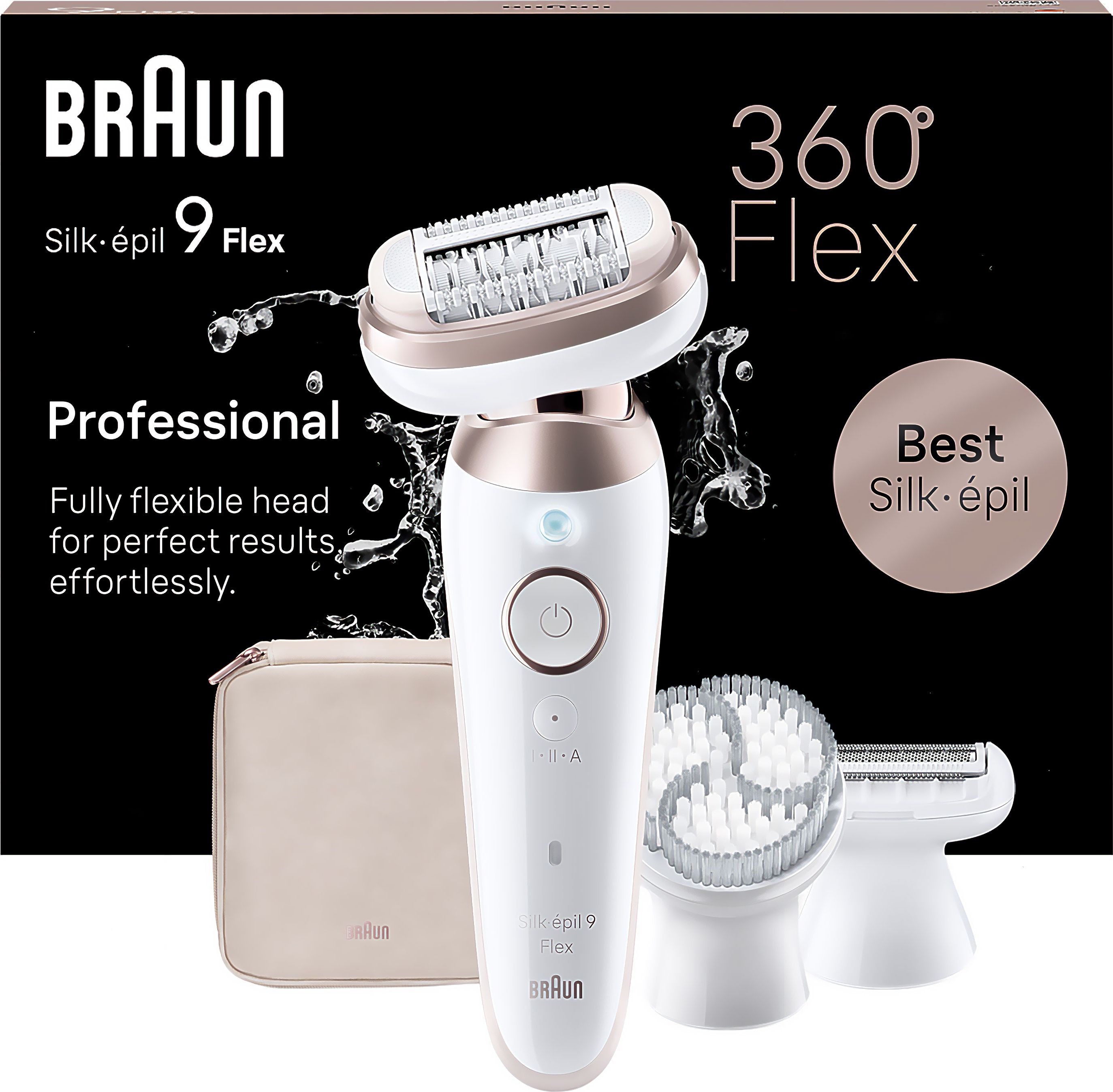 Braun Silk-épil 9 Flex Epilator White, White