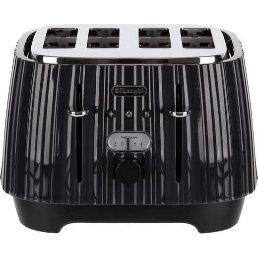 De'Longhi Ballerina 4 Slice Toaster - Black