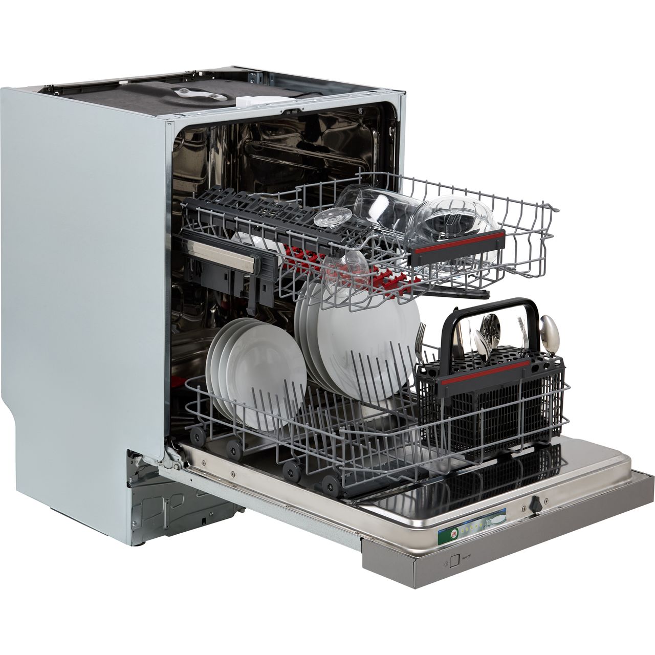 Aeg shops semi integrated dishwasher