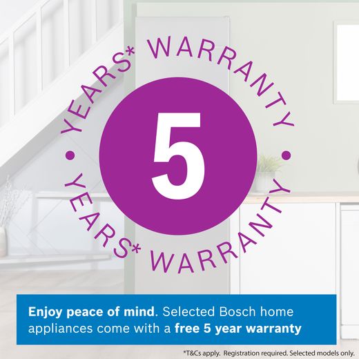 Bosch Series 4 70/30 Frost Free Fridge Freezer - Silver - Annotation - 5yr warranty shot