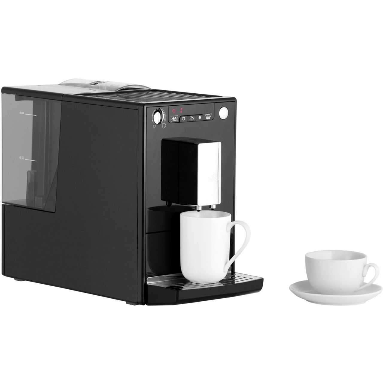Melitta 6553104 Caffeo Solo Bean to Cup Coffee Machine 1400 Watt 15 bar Black 4006508194346 eBay