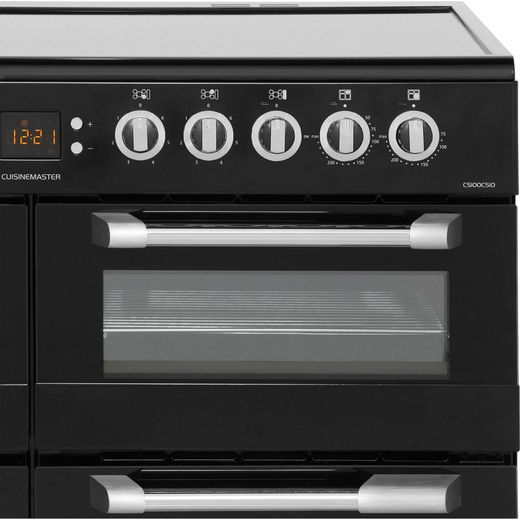 Leisure Cuisinemaster CS100C510K 100cm Electric Range Cooker with Ceramic Hob - Black