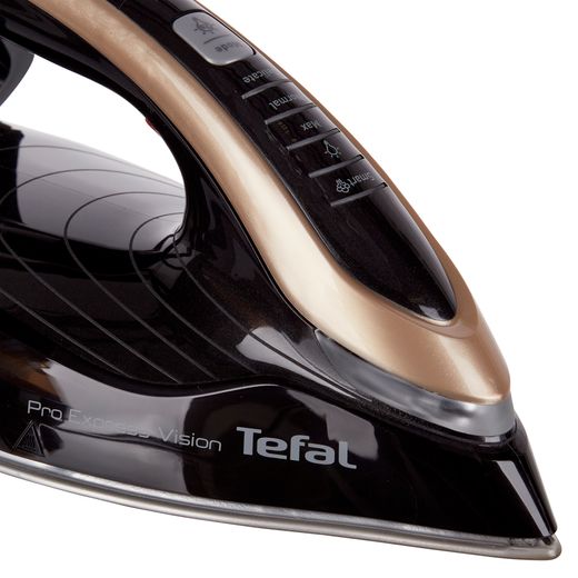 Tefal Pro Express Vision Pressurised Steam Generator Iron - Black / Gold