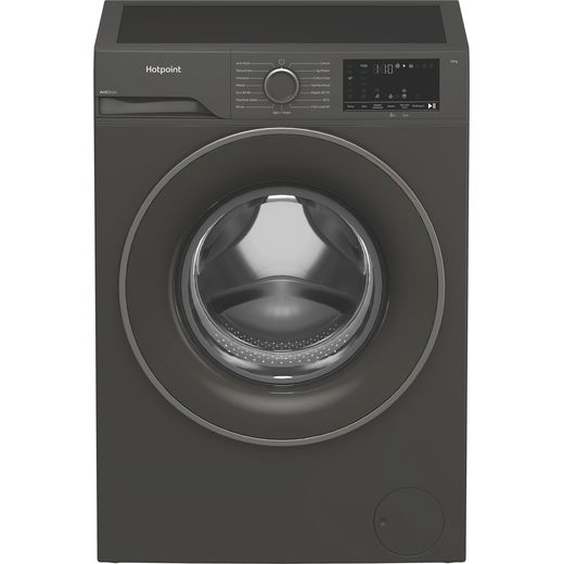 Hotpoint AntiStain H 101G ANTI STAIN UK Washing Machine with 1400 rpm - Graphite - Front shot