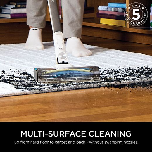 Shark IZ380UKT Cordless Vacuum Cleaner Metallic - Annotation - Multi surface shot
