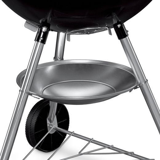 Weber Bar-B-Kettle, 47 cm Charcoal Barbeque - Black - Storage tray