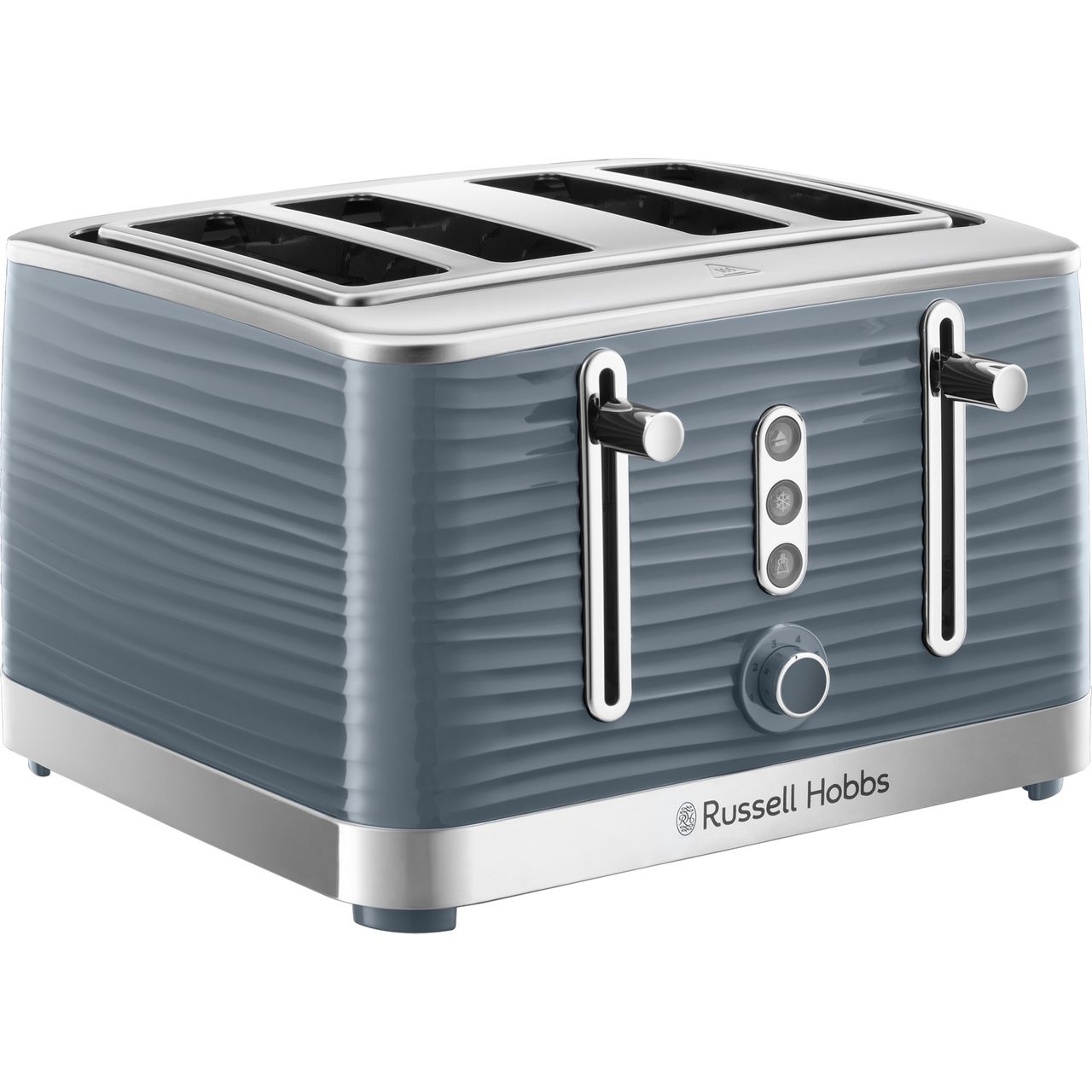24383 | Russell Hobbs Toaster | 4 Slices | Grey | ao.com
