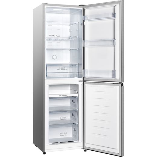 Hisense 50/50 Frost Free Fridge Freezer - Stainless Stee