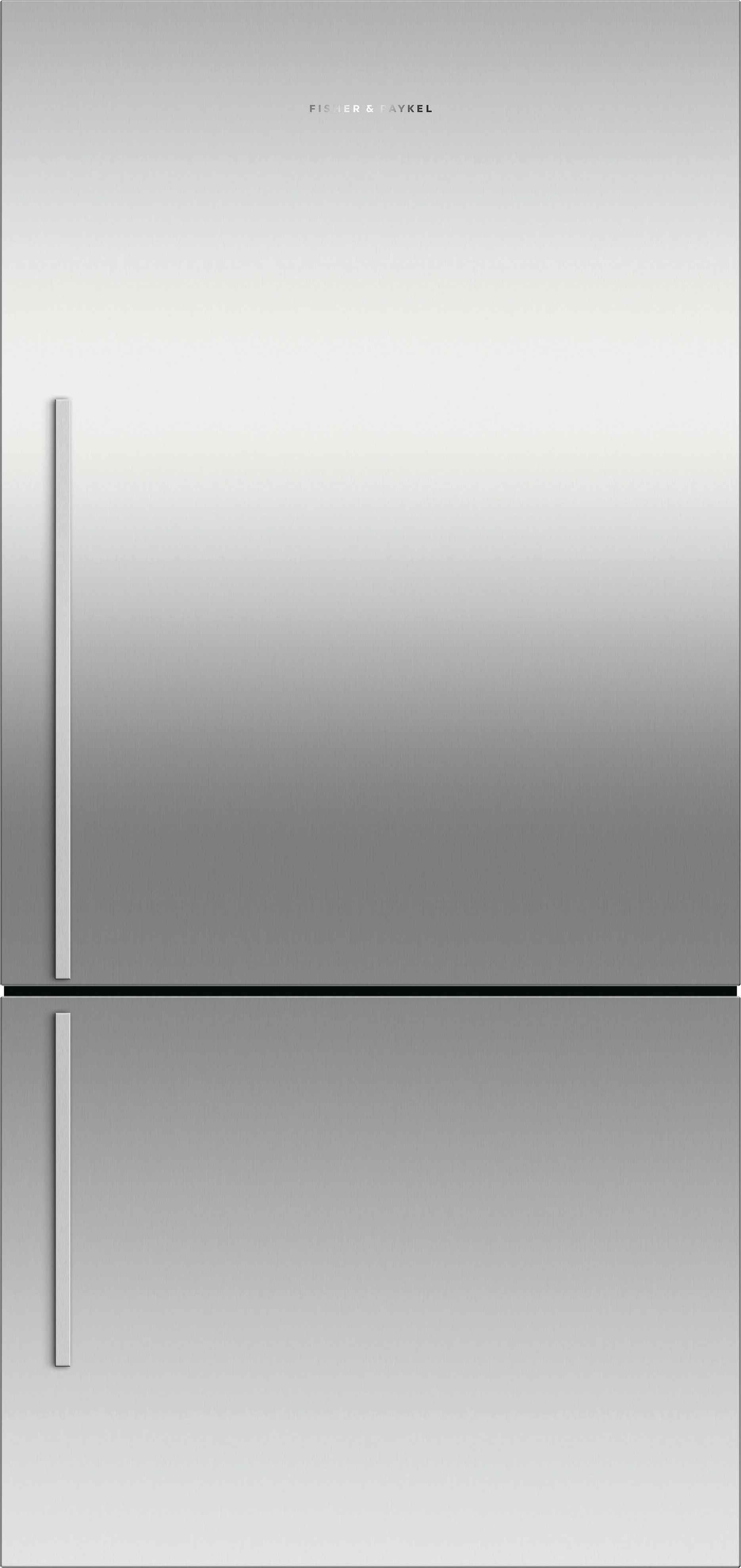 Fisher & Paykel RF522BRXFD5 70/30 No Frost Fridge Freezer - Silver - F Rated, Silver